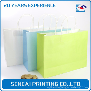 Sencai cheap cost production craft paper bag